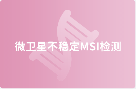 微卫星不稳定MSI检测